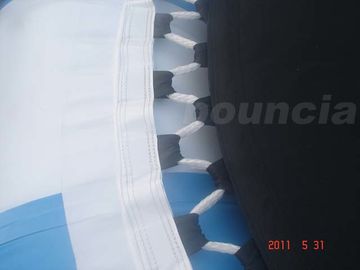0.9mm  PVC Tarpaulin Round Outdoor Inflatable Swimming Pool With Platform