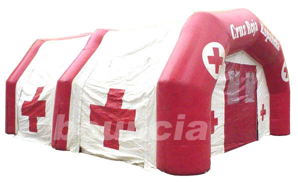 Inflatable Airtight Medical Tent TEN64 with Durable Anchor Rings