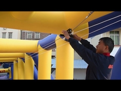 Il mondo in primo luogo che fa galleggiare Zipline manifatturiero da Bouncia. Gradireste una prova per il vostro parco?