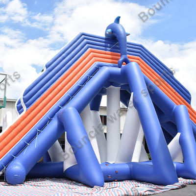 Floating Inflatable Water Slide For Lake