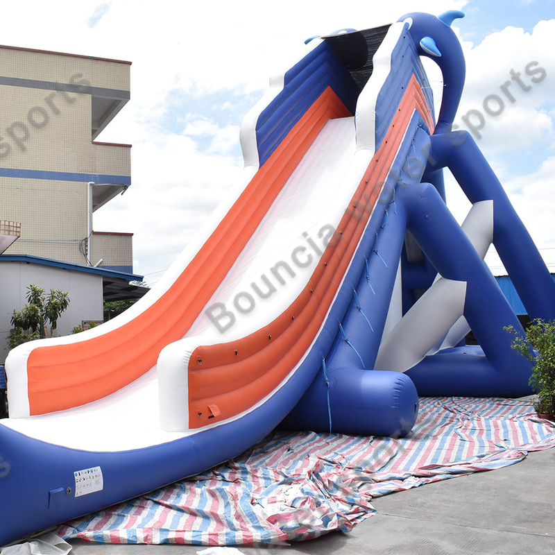 Floating Inflatable Water Slide For Lake