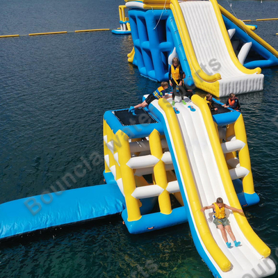 sport acquatici della tela cerata del PVC di 0.9mm/giochi gonfiabili parco dell'acqua con chiazza